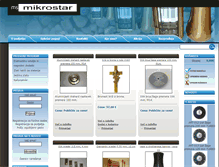 Tablet Screenshot of mikrostar.si